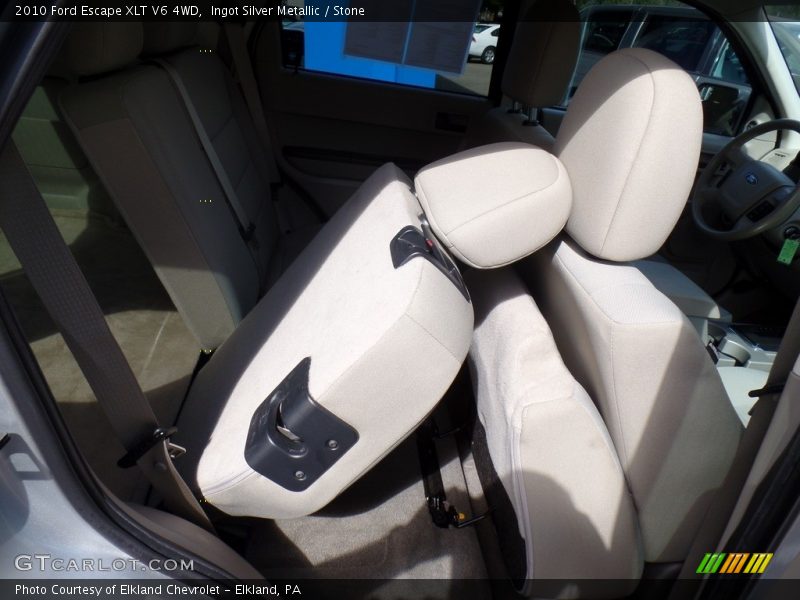 Ingot Silver Metallic / Stone 2010 Ford Escape XLT V6 4WD