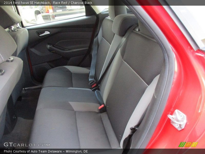 Race Red / Charcoal Black 2014 Ford Focus SE Hatchback