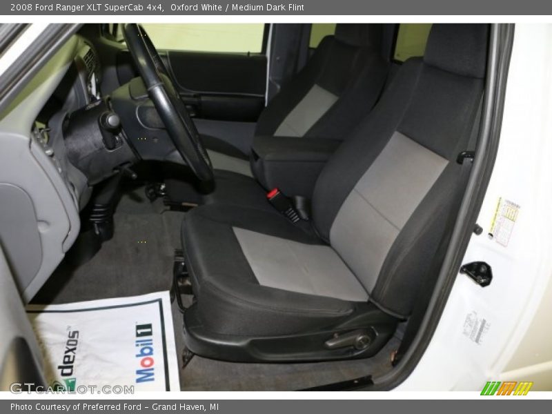 Oxford White / Medium Dark Flint 2008 Ford Ranger XLT SuperCab 4x4
