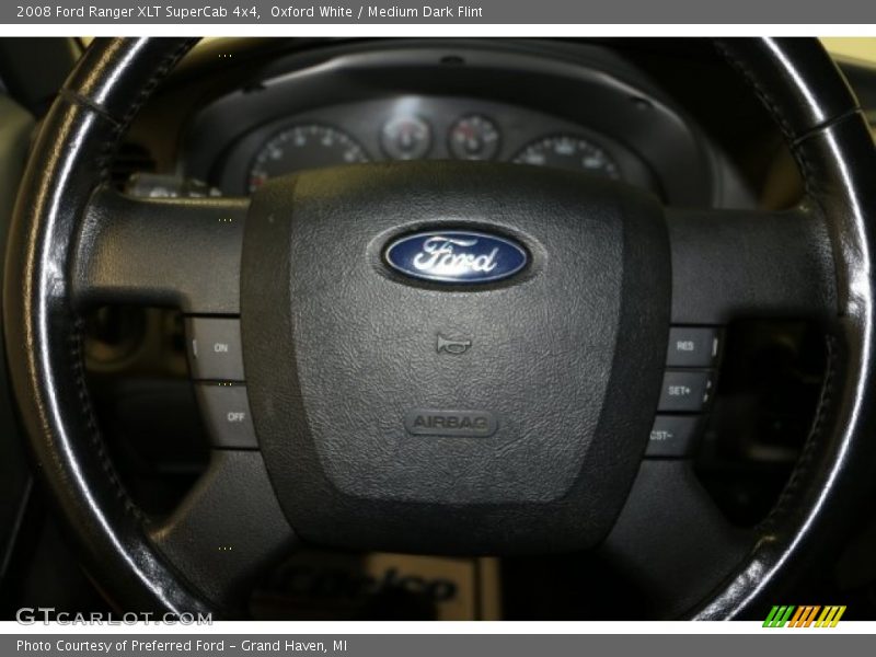 Oxford White / Medium Dark Flint 2008 Ford Ranger XLT SuperCab 4x4