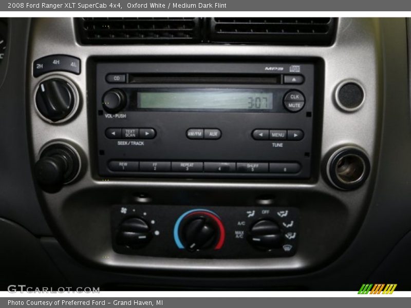 Oxford White / Medium Dark Flint 2008 Ford Ranger XLT SuperCab 4x4
