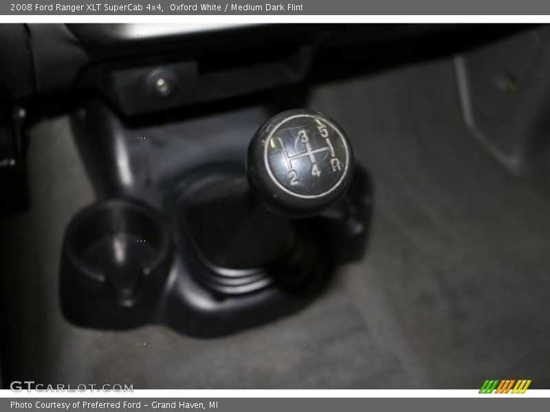 Oxford White / Medium Dark Flint 2008 Ford Ranger XLT SuperCab 4x4
