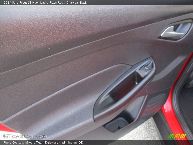 Race Red / Charcoal Black 2014 Ford Focus SE Hatchback