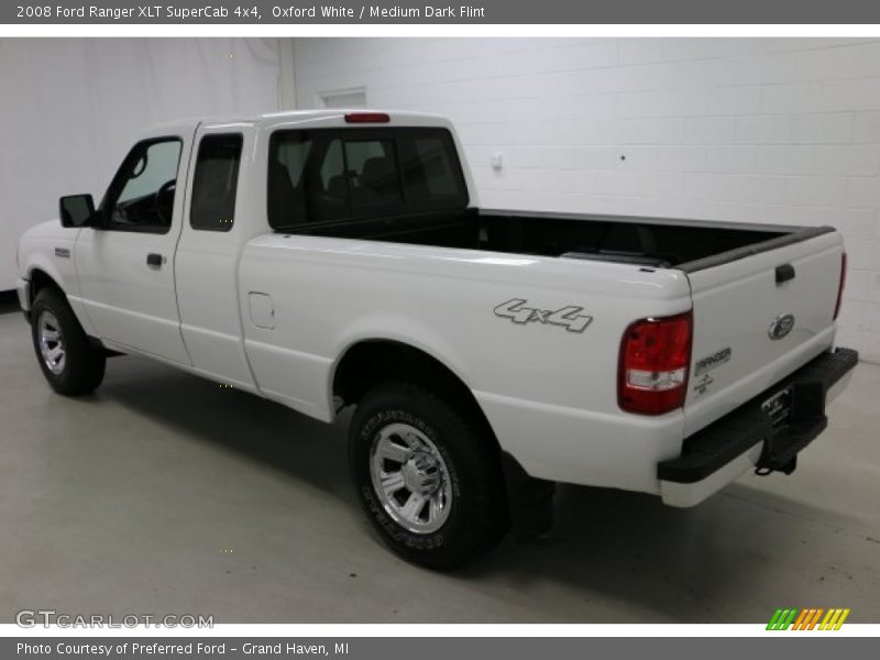 Oxford White / Medium Dark Flint 2008 Ford Ranger XLT SuperCab 4x4