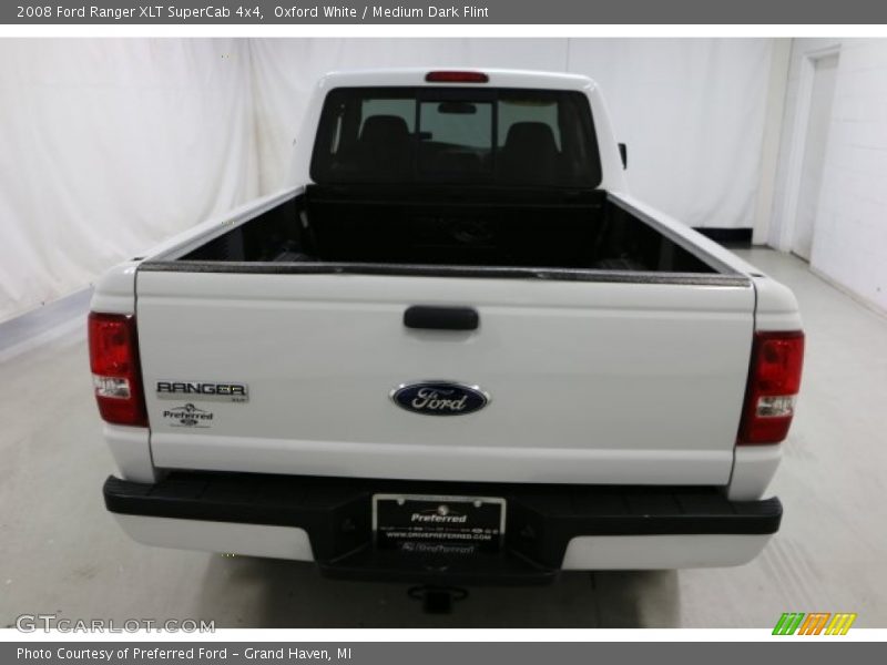 Oxford White / Medium Dark Flint 2008 Ford Ranger XLT SuperCab 4x4