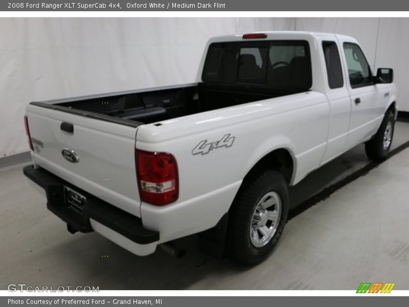 Oxford White / Medium Dark Flint 2008 Ford Ranger XLT SuperCab 4x4