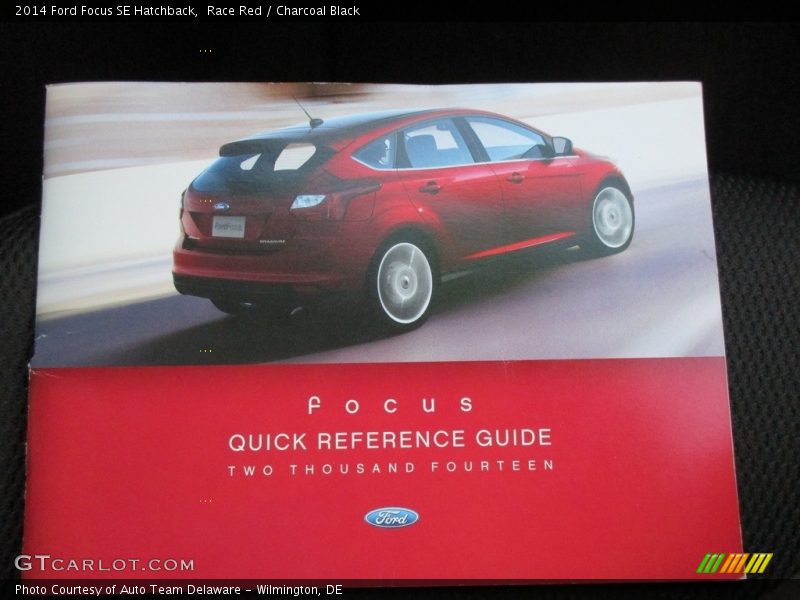 Race Red / Charcoal Black 2014 Ford Focus SE Hatchback