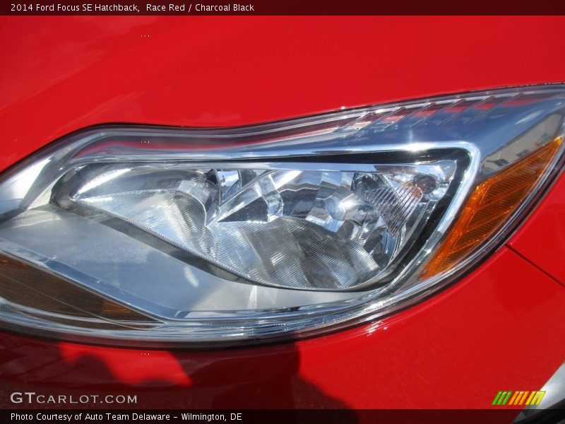 Race Red / Charcoal Black 2014 Ford Focus SE Hatchback