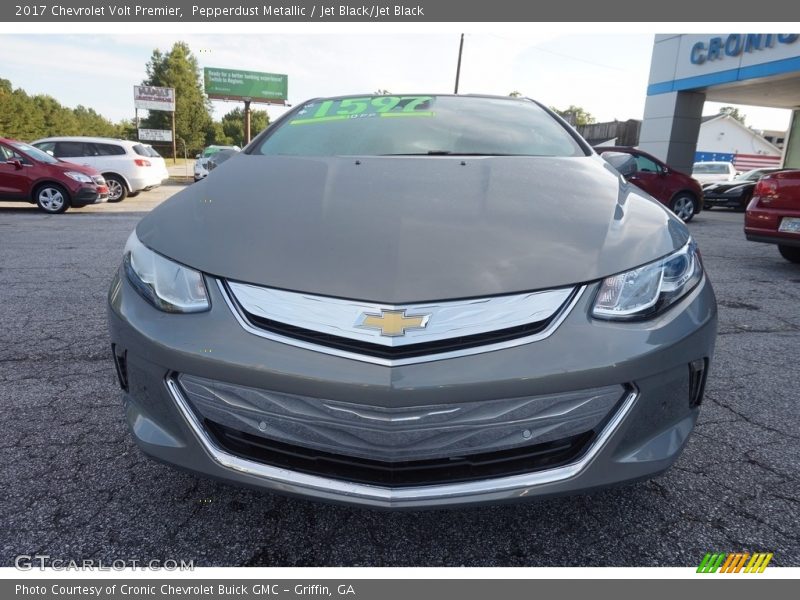 Pepperdust Metallic / Jet Black/Jet Black 2017 Chevrolet Volt Premier