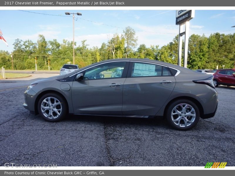 Pepperdust Metallic / Jet Black/Jet Black 2017 Chevrolet Volt Premier