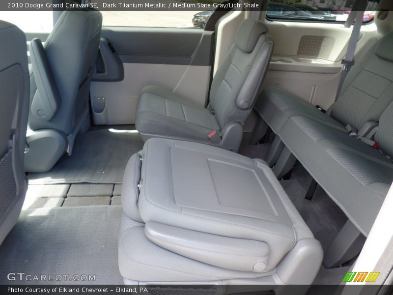 Dark Titanium Metallic / Medium Slate Gray/Light Shale 2010 Dodge Grand Caravan SE