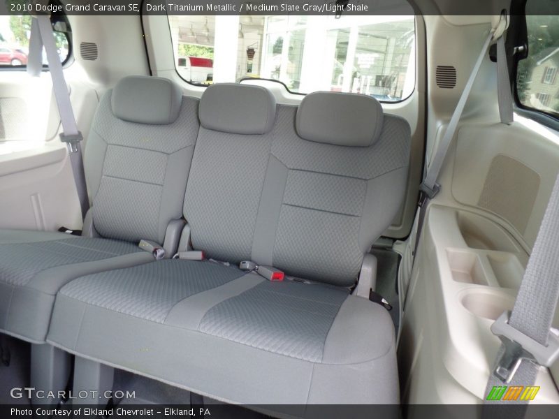 Dark Titanium Metallic / Medium Slate Gray/Light Shale 2010 Dodge Grand Caravan SE