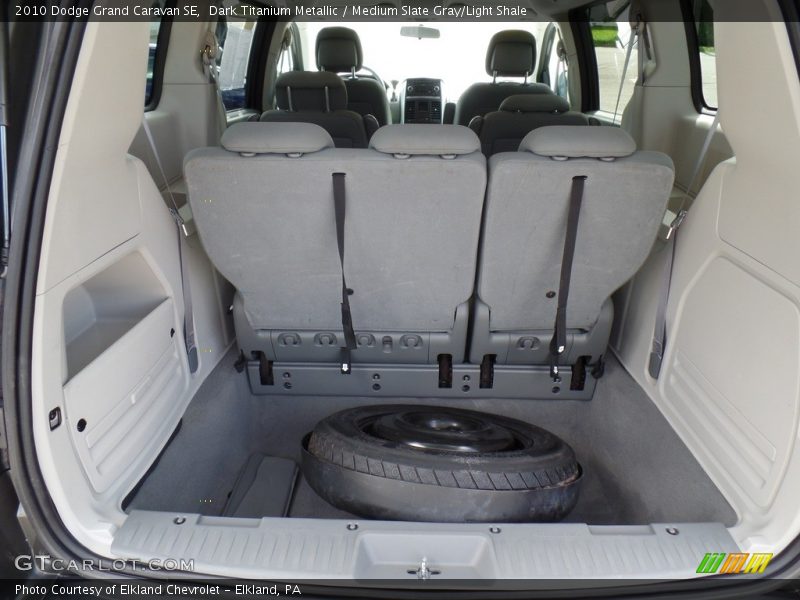 Dark Titanium Metallic / Medium Slate Gray/Light Shale 2010 Dodge Grand Caravan SE