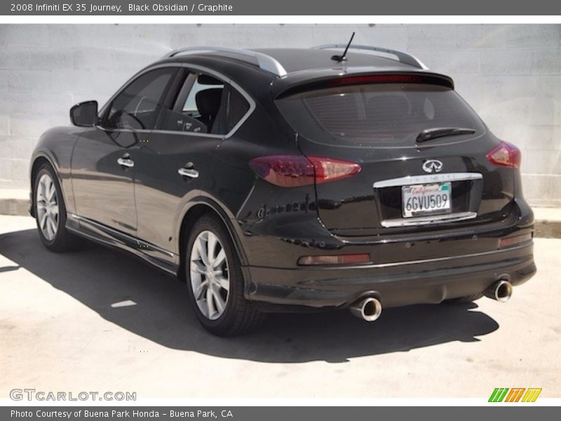Black Obsidian / Graphite 2008 Infiniti EX 35 Journey