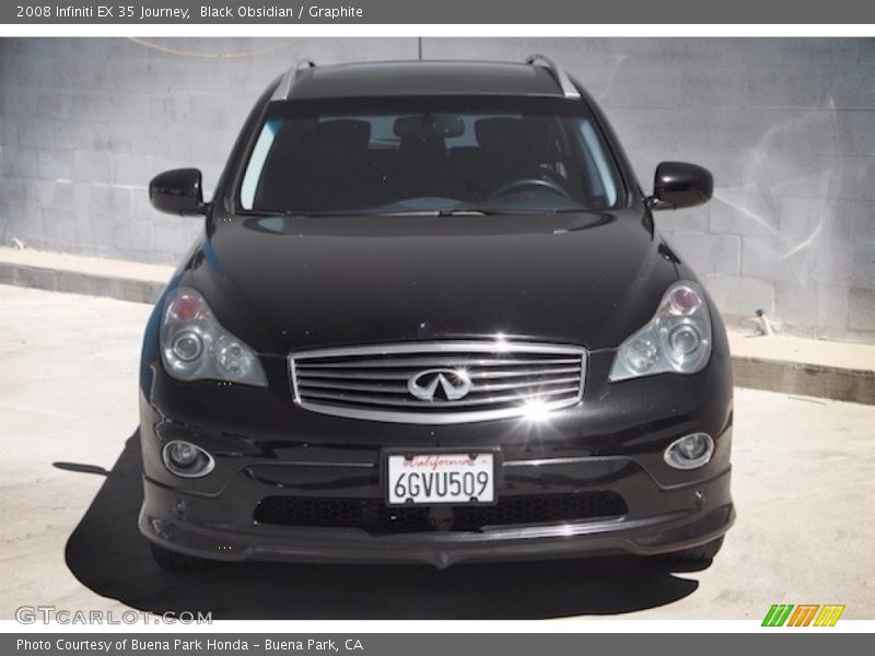 Black Obsidian / Graphite 2008 Infiniti EX 35 Journey