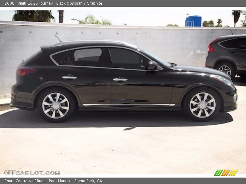 Black Obsidian / Graphite 2008 Infiniti EX 35 Journey
