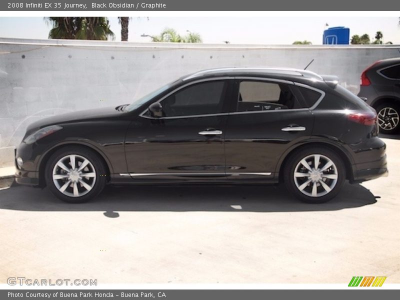 Black Obsidian / Graphite 2008 Infiniti EX 35 Journey