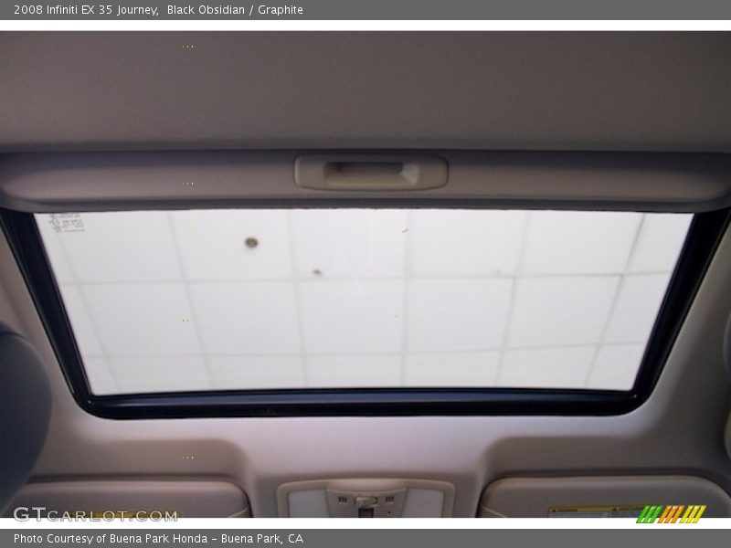 Black Obsidian / Graphite 2008 Infiniti EX 35 Journey