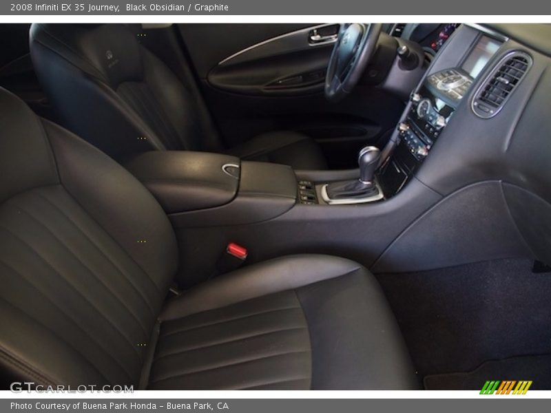Black Obsidian / Graphite 2008 Infiniti EX 35 Journey