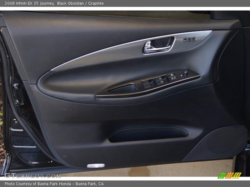 Black Obsidian / Graphite 2008 Infiniti EX 35 Journey