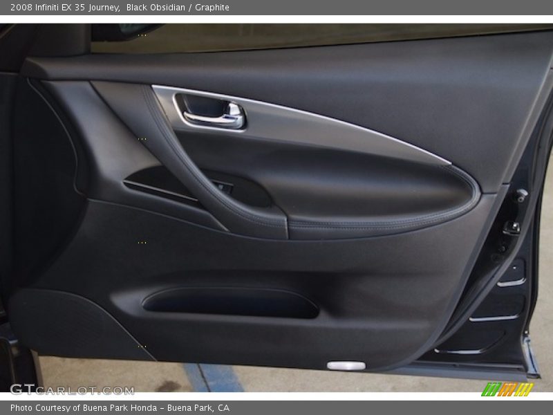 Black Obsidian / Graphite 2008 Infiniti EX 35 Journey