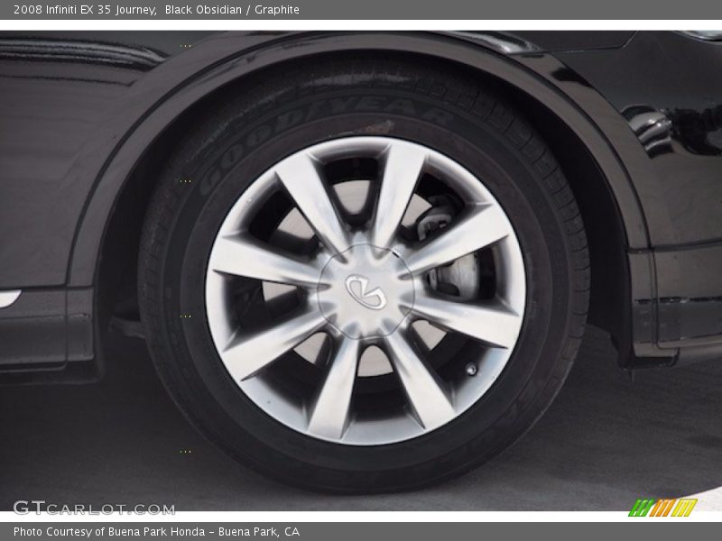 Black Obsidian / Graphite 2008 Infiniti EX 35 Journey