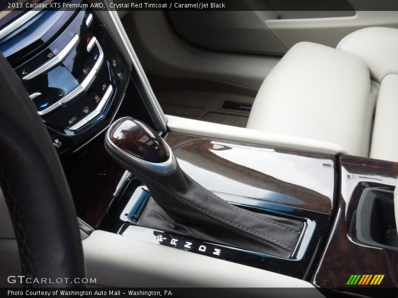 Crystal Red Tintcoat / Caramel/Jet Black 2013 Cadillac XTS Premium AWD