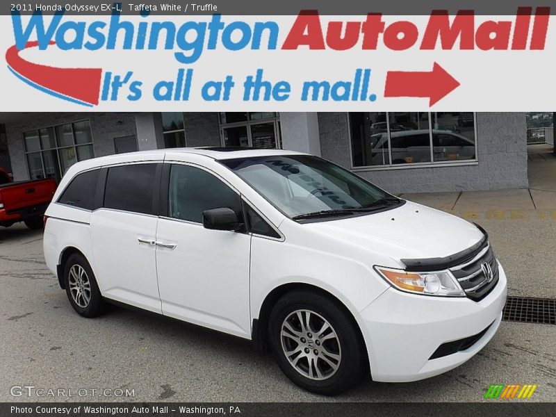 Taffeta White / Truffle 2011 Honda Odyssey EX-L