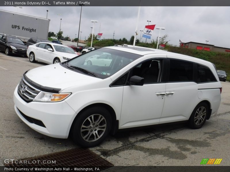 Taffeta White / Truffle 2011 Honda Odyssey EX-L