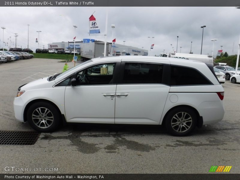 Taffeta White / Truffle 2011 Honda Odyssey EX-L