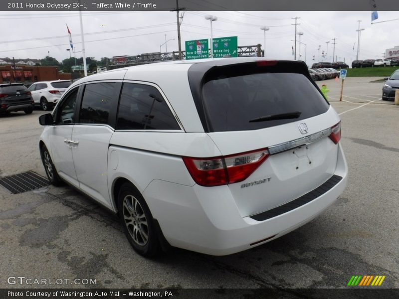 Taffeta White / Truffle 2011 Honda Odyssey EX-L