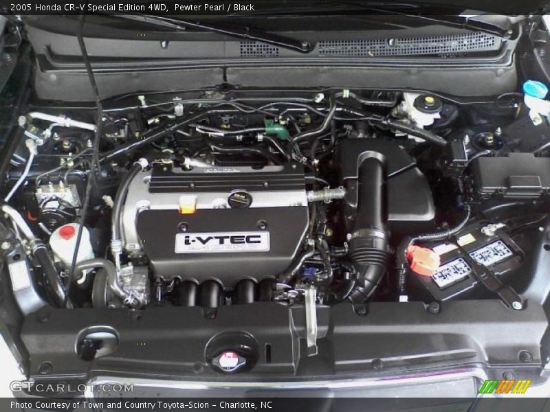 Pewter Pearl / Black 2005 Honda CR-V Special Edition 4WD