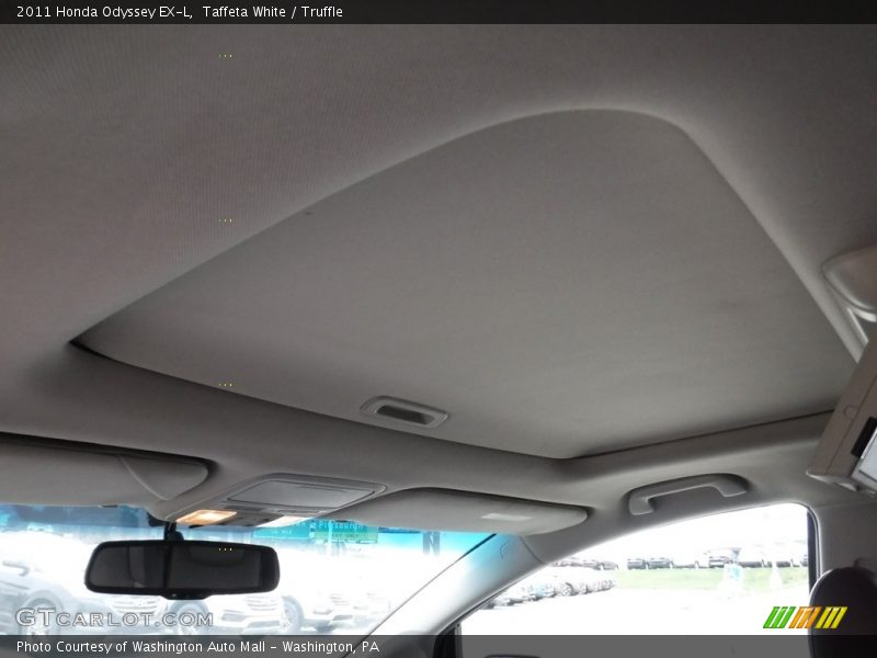 Taffeta White / Truffle 2011 Honda Odyssey EX-L