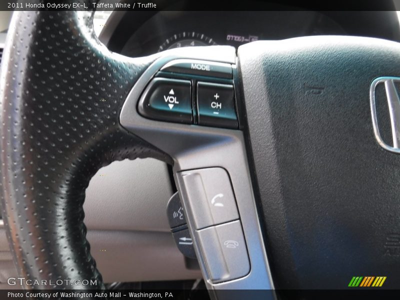 Taffeta White / Truffle 2011 Honda Odyssey EX-L