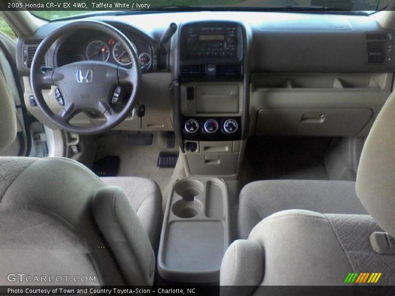 Taffeta White / Ivory 2005 Honda CR-V EX 4WD