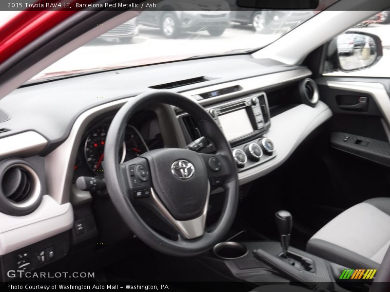 Barcelona Red Metallic / Ash 2015 Toyota RAV4 LE