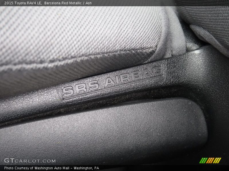 Barcelona Red Metallic / Ash 2015 Toyota RAV4 LE