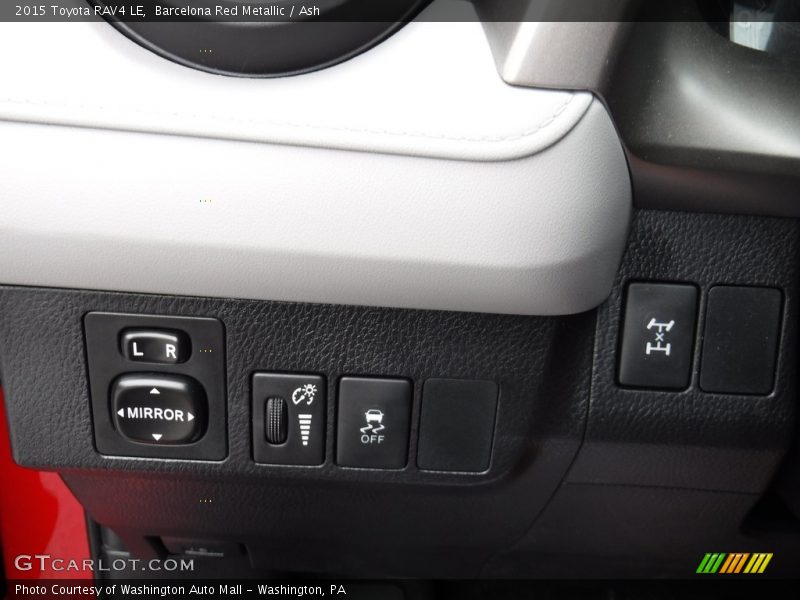 Barcelona Red Metallic / Ash 2015 Toyota RAV4 LE