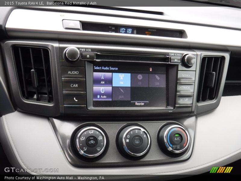 Barcelona Red Metallic / Ash 2015 Toyota RAV4 LE