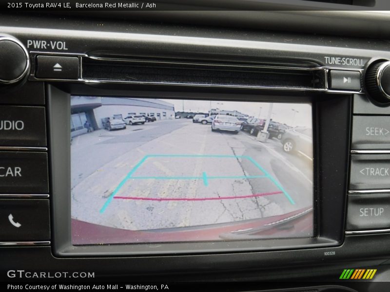 Barcelona Red Metallic / Ash 2015 Toyota RAV4 LE