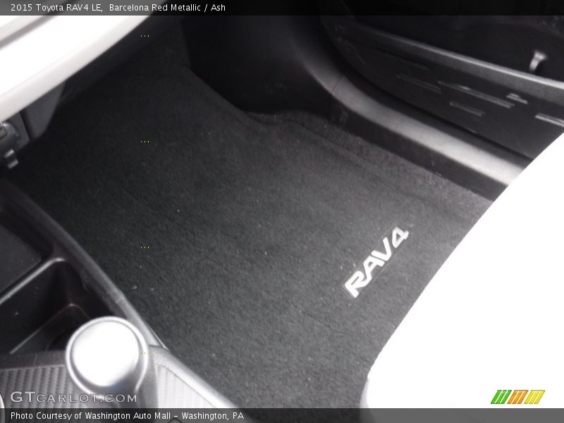 Barcelona Red Metallic / Ash 2015 Toyota RAV4 LE