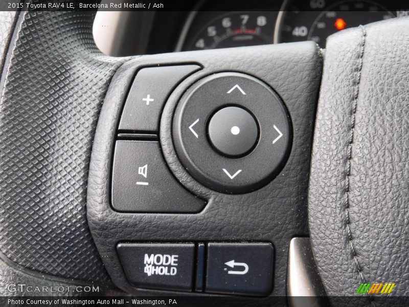 Barcelona Red Metallic / Ash 2015 Toyota RAV4 LE