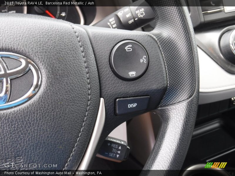 Barcelona Red Metallic / Ash 2015 Toyota RAV4 LE