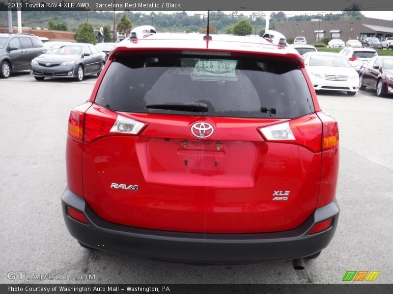 Barcelona Red Metallic / Black 2015 Toyota RAV4 XLE AWD