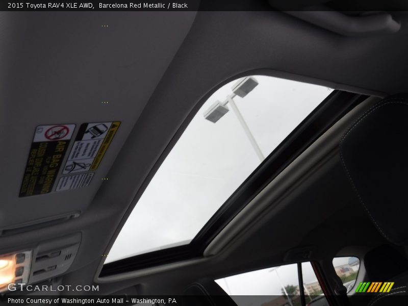 Barcelona Red Metallic / Black 2015 Toyota RAV4 XLE AWD