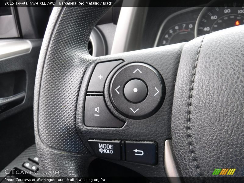 Barcelona Red Metallic / Black 2015 Toyota RAV4 XLE AWD