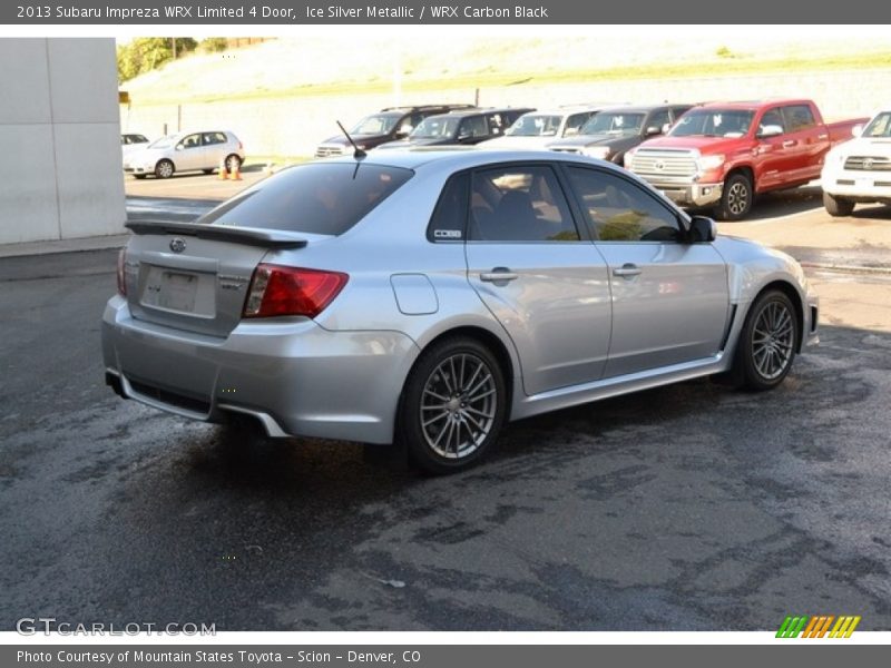 Ice Silver Metallic / WRX Carbon Black 2013 Subaru Impreza WRX Limited 4 Door