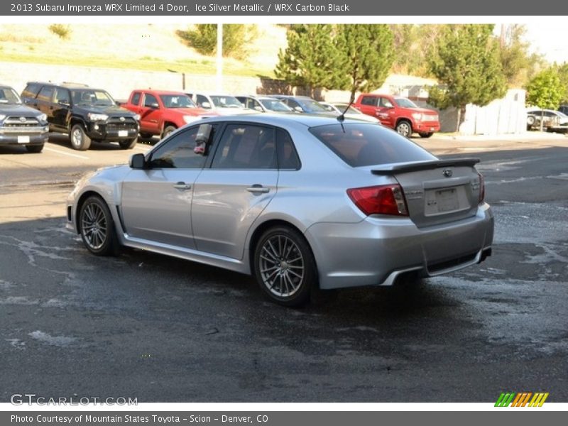 Ice Silver Metallic / WRX Carbon Black 2013 Subaru Impreza WRX Limited 4 Door