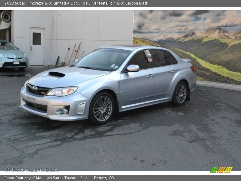 Ice Silver Metallic / WRX Carbon Black 2013 Subaru Impreza WRX Limited 4 Door