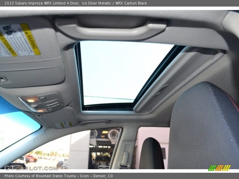 Ice Silver Metallic / WRX Carbon Black 2013 Subaru Impreza WRX Limited 4 Door